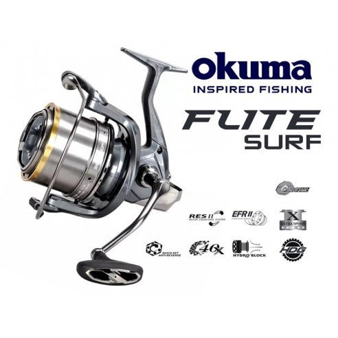 Okuma - OKUMA FLITE SURF Pret mulineta (cu doi tamburi de rezerva): 799 Okuma - OKUMA FLITE SURF Pret mulineta (cu doi tamburi de rezerva): 799
