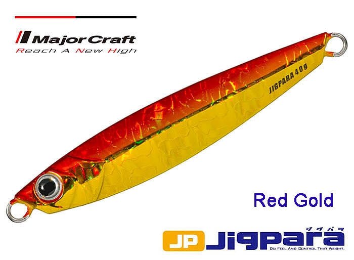MAJOR CRAFT JIG PARA SHORT 40 GR REDGOLD - TOPESCA - Tienda de Pesca Online