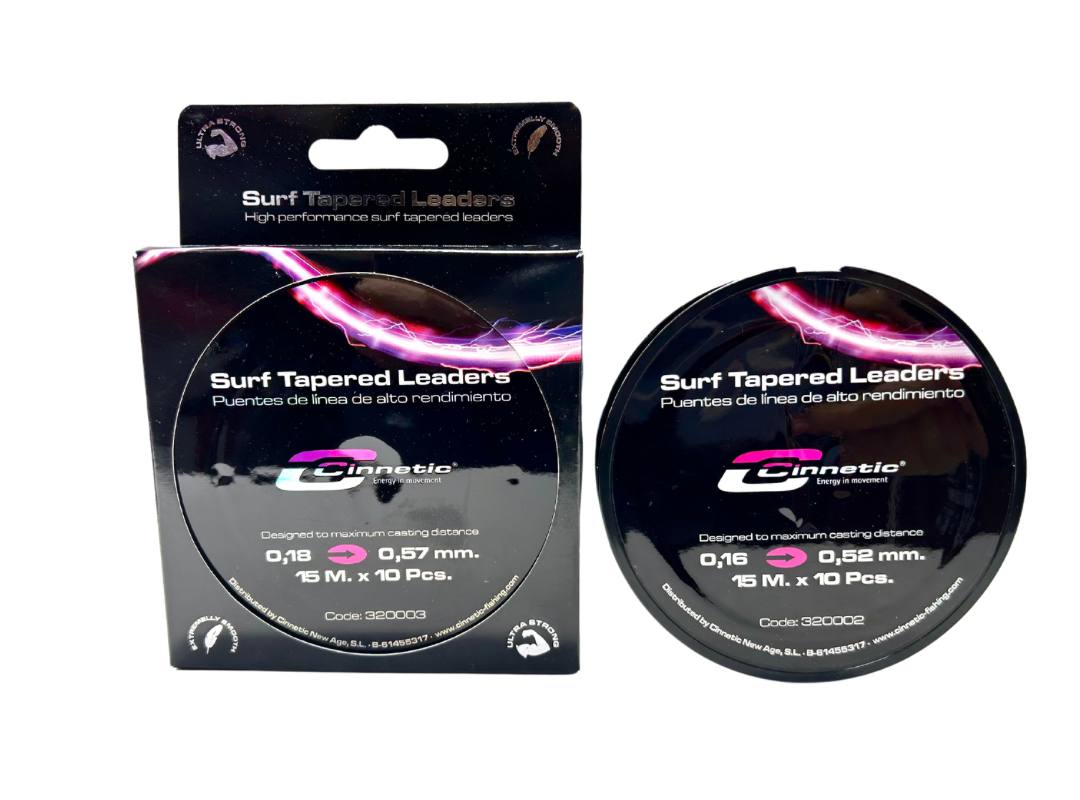 Puente de linea Cinnetic surf tapered leaders - TOPESCA - Tienda de Pesca Online