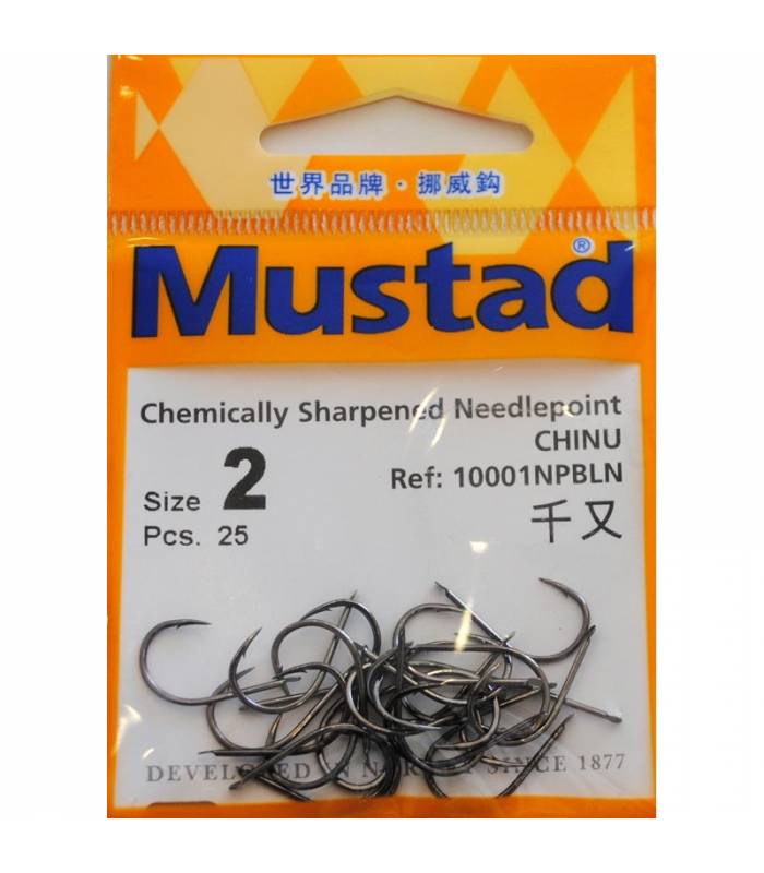 Anzuelos Mustad Chinu Paleta10001 - TOPESCA - Tienda de Pesca Online