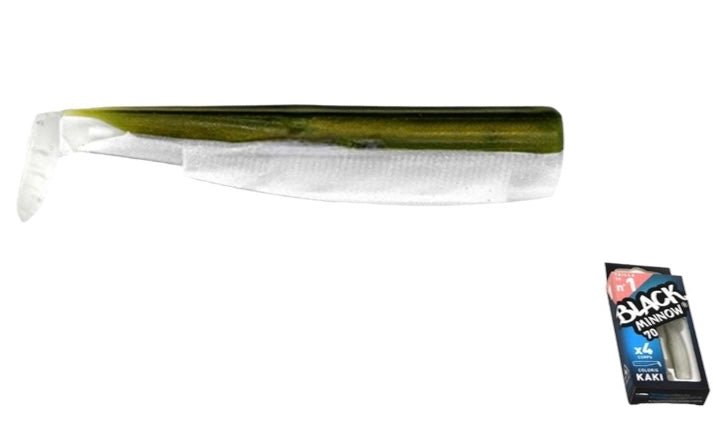 Black Minnow 70 - 4 cuerpos - Khaki - TOPESCA - Tienda de Pesca Online