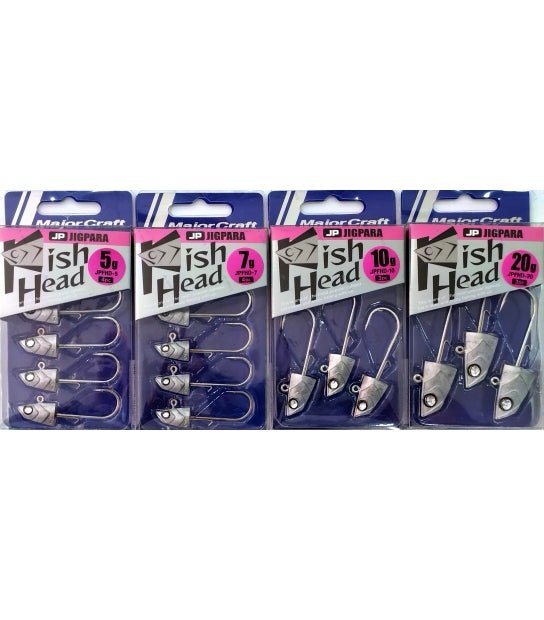 Cabezas Plomadas Major Carft Fish TOPESCA - Tienda de Pesca Online