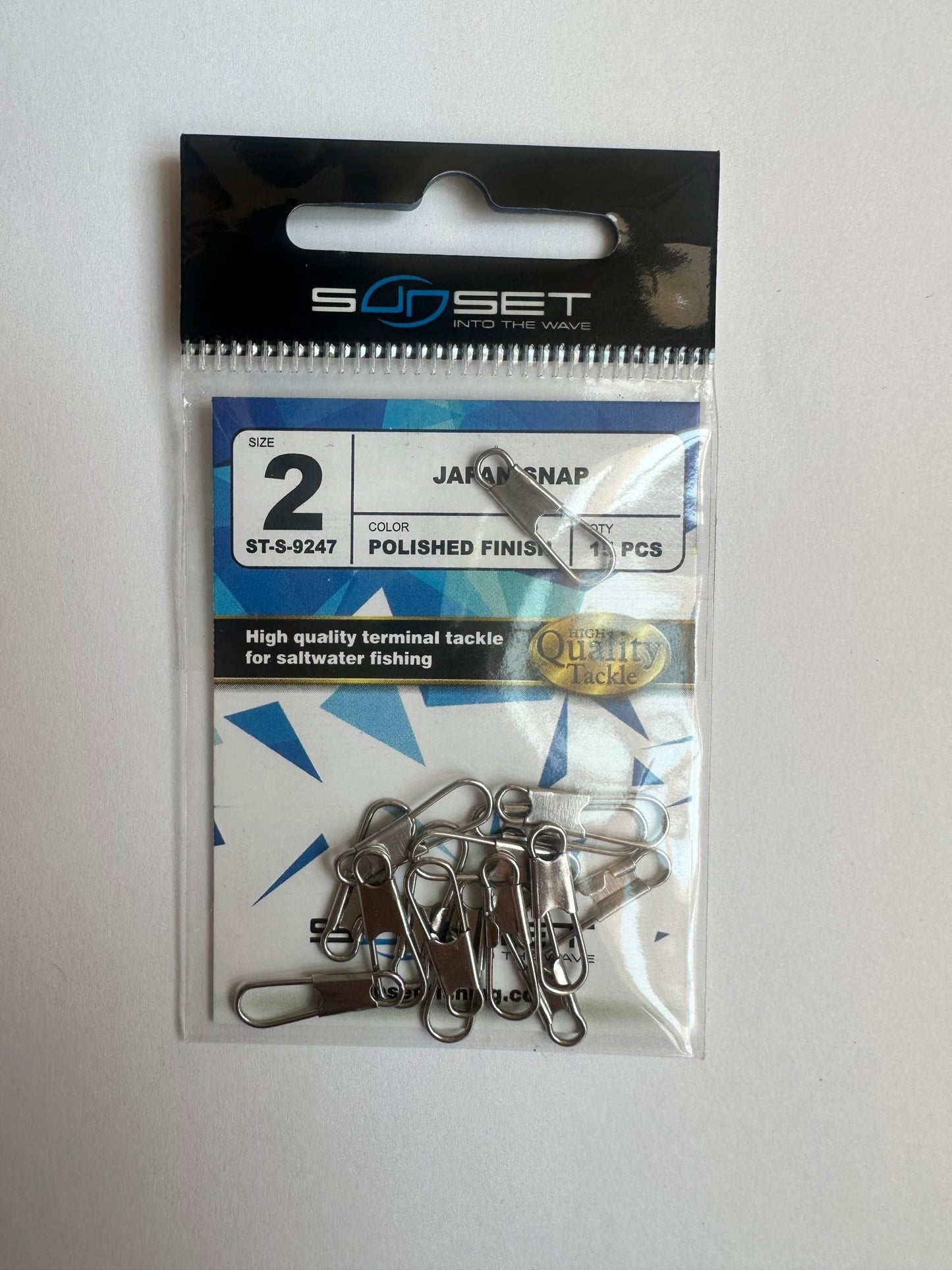 ENCHANCHE SUNSET JAPAN SNAP SIZE 2 - TOPESCA - Tienda de Pesca Online