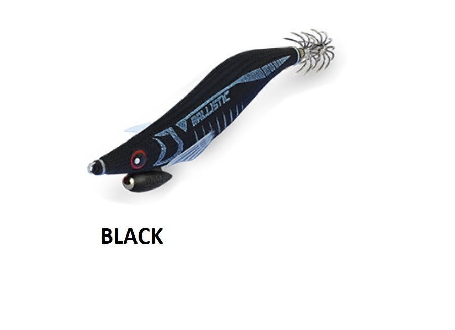 JIBIONERA DTD BALLISTIC FULL COLOR EGI 3.0 BLACK - TOPESCA - Tienda de Pesca Online