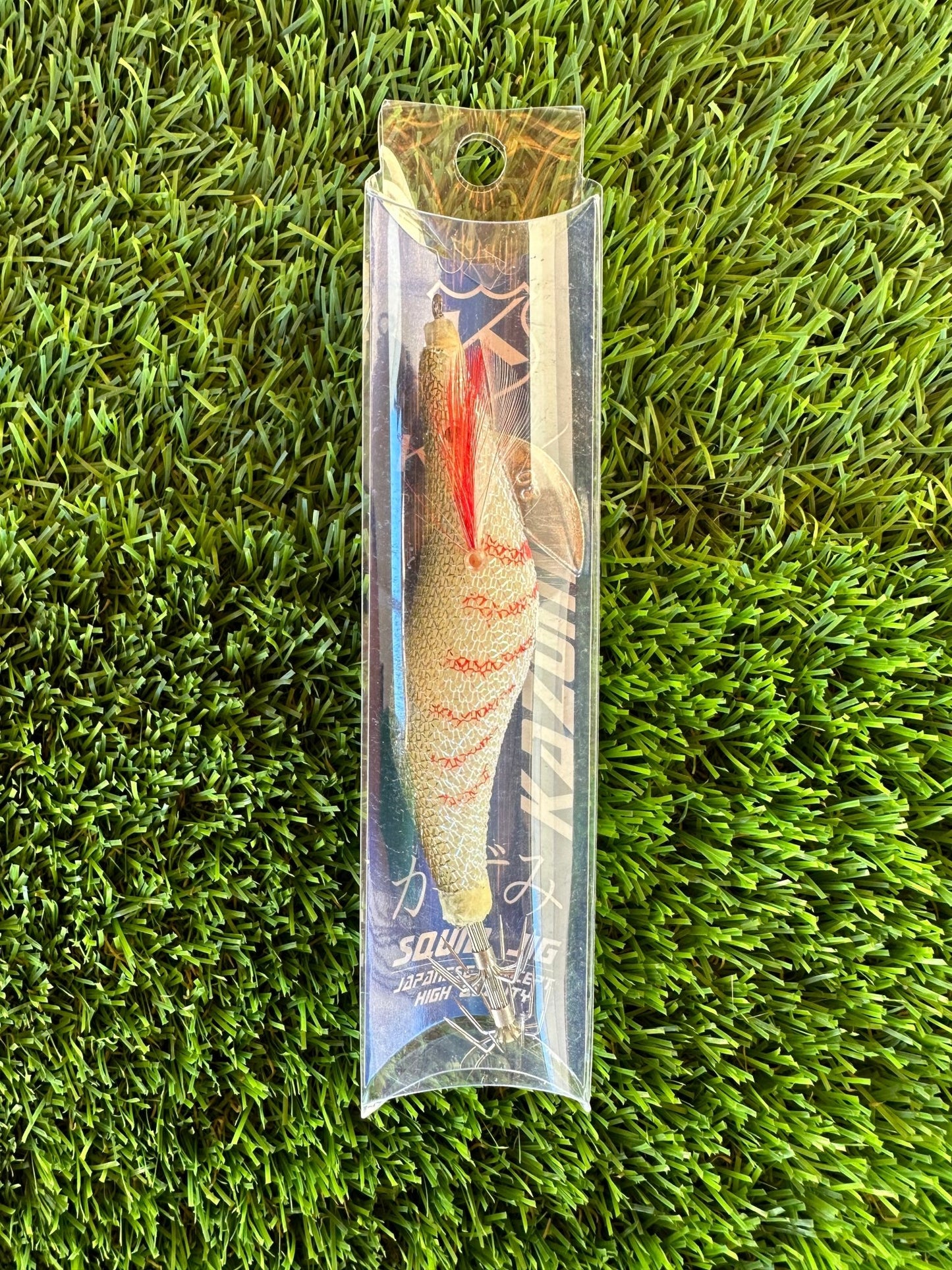 JIBIONERA KATX KAZUMI SQUID JIG 3.0 COLOR: BROWN RED FLASH - TOPESCA - Tienda de Pesca Online
