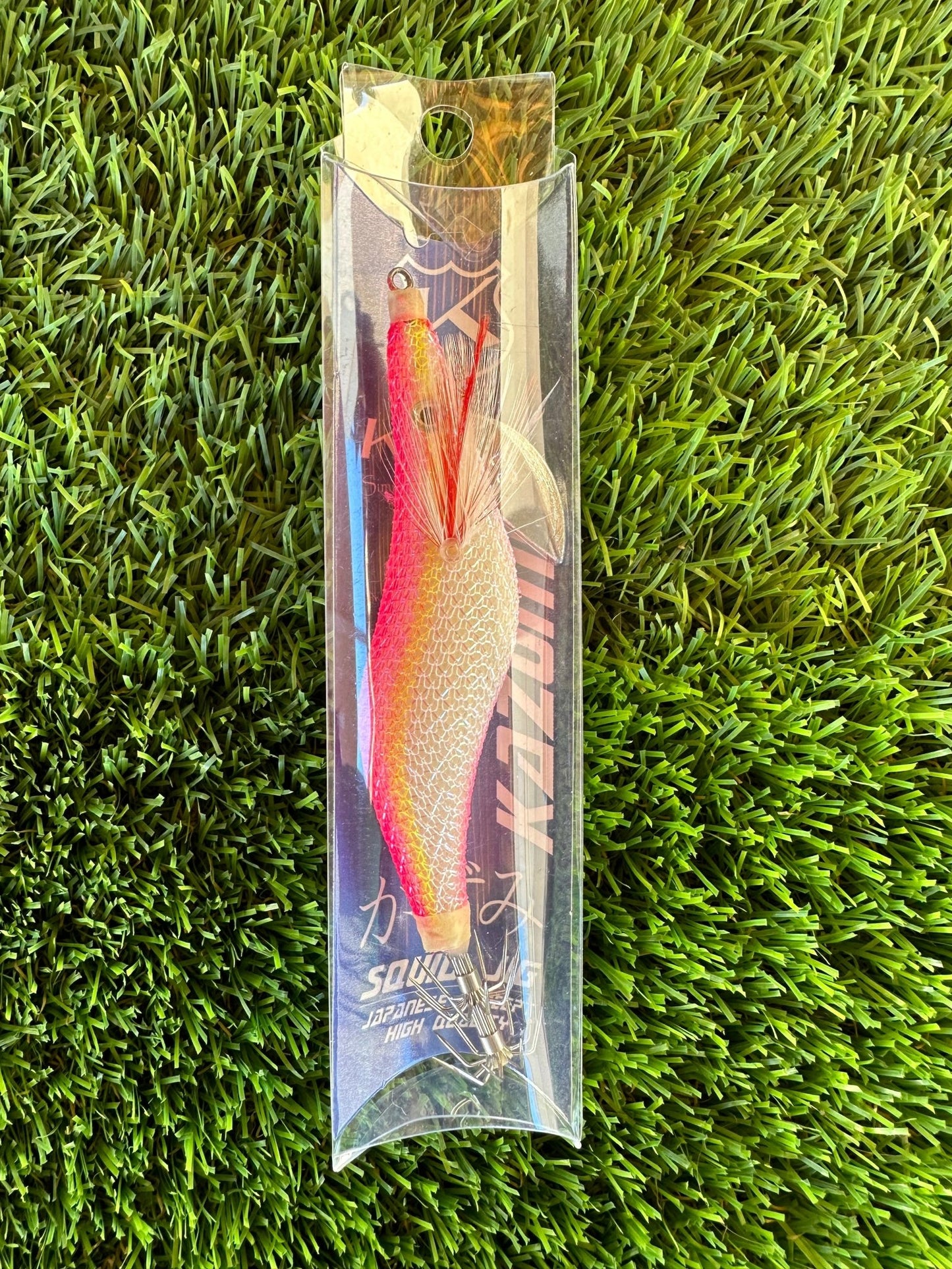 JIBIONERA KATX KAZUMI SQUID JIG 3.0 COLOR: PINK FLASH - TOPESCA - Tienda de Pesca Online