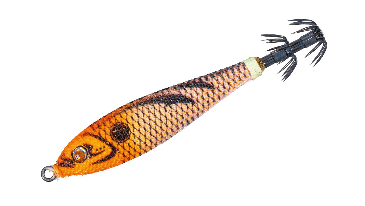 JIBIONERA MAJORCRAFT BIG EYE METAL 75GR ORANGE GLOW/ORANGE HEAD - TOPESCA - Tienda de Pesca Online