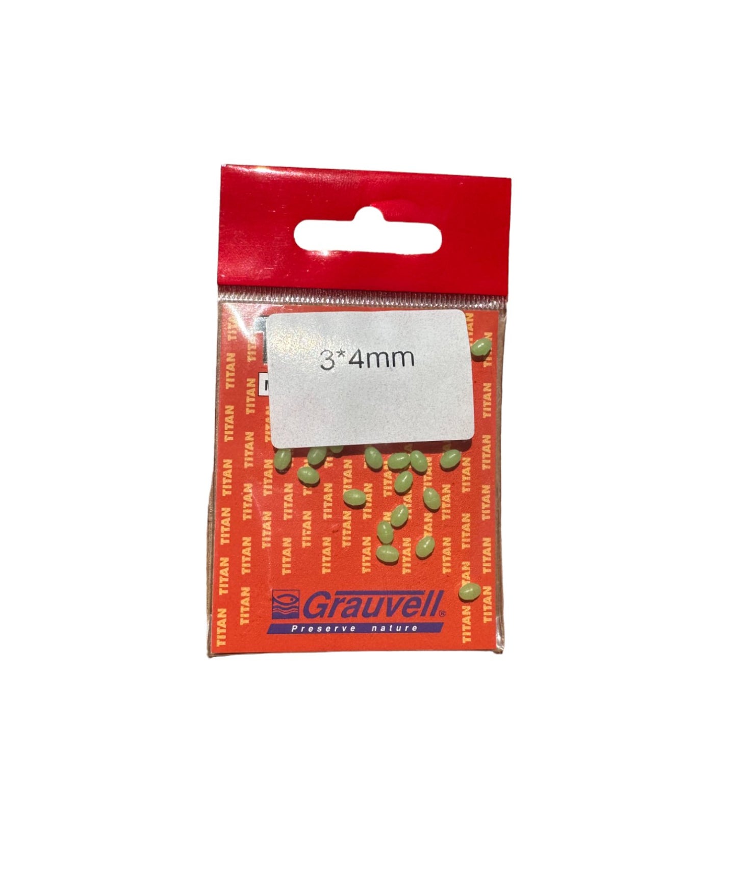 Perla Perforada Fluorescente Grauvell - TOPESCA - Tienda de Pesca Online