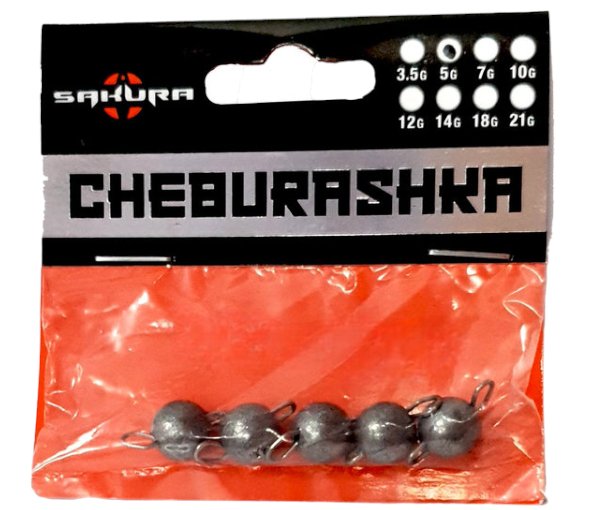 PLOMO SAKURA CHEBURASHKA - TOPESCA - Tienda de Pesca Online