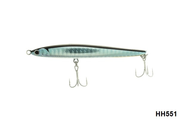 SEÑUELO S.P.M 110MM 19.2GR BASSDAY SILVER STRIPE HH-551 - TOPESCA - Tienda de Pesca Online