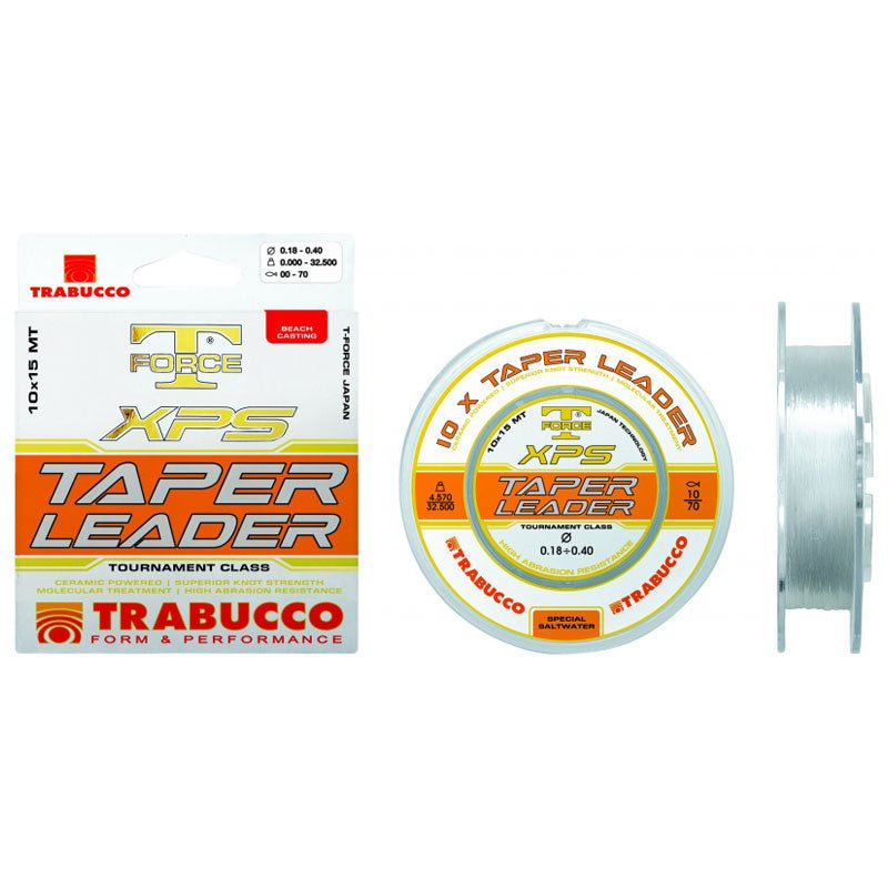 TRABUUCCO XPS TAPER LEADER 10X15MT - TOPESCA - Tienda de Pesca Online