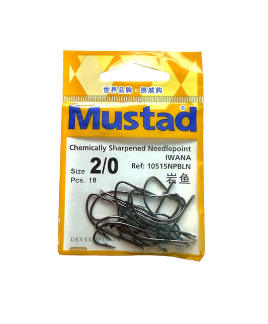 ANZUELOS MUSTAD CHINU PALETA 2/0 - TOPESCA - Tienda de Pesca Online