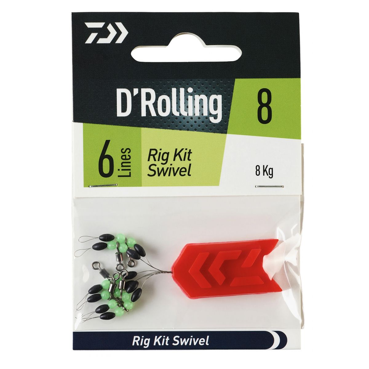 DAIWA D´ROLLING RIG KIT SWIVEL 6UDS – TOPESCA - Tienda de Pesca Online