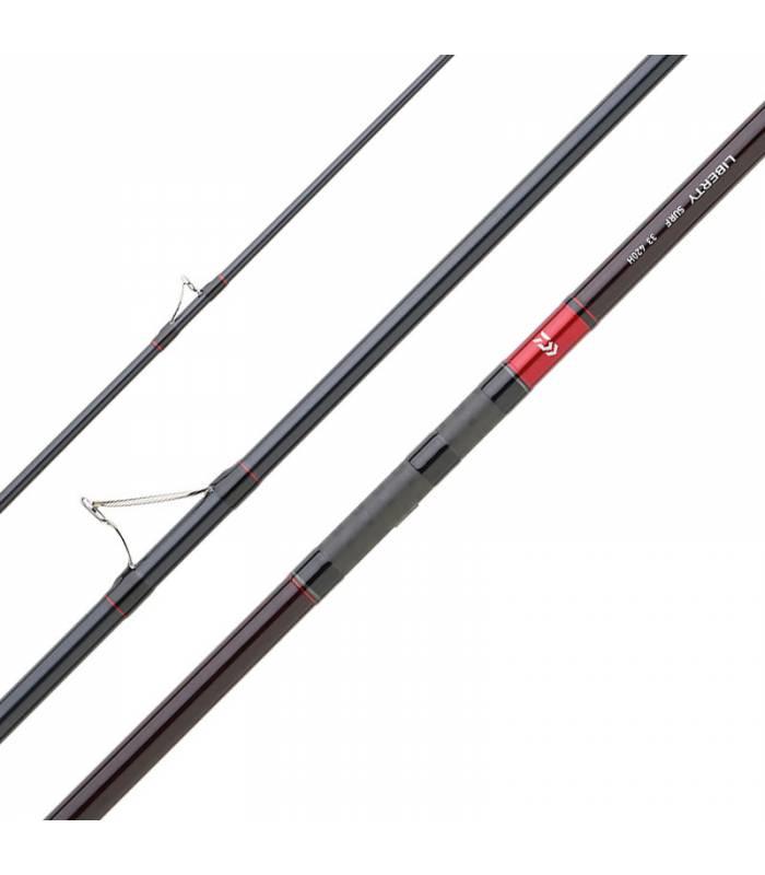 Daiwa Liberty Surf 33 4,20M Híbrida 100-225GR Portacarretes Rosca - TOPESCA - Tienda de Pesca Online