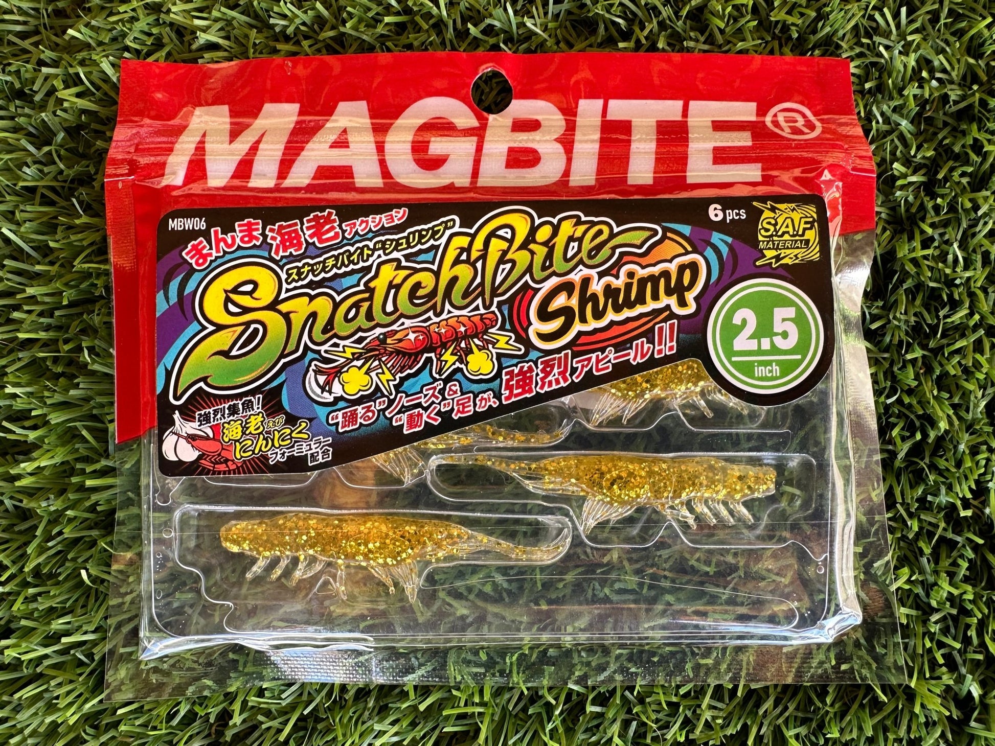 Gamba Magbite Snatch Bite Shrimp 2.5 Color 02 - TOPESCA - Tienda de Pesca Online