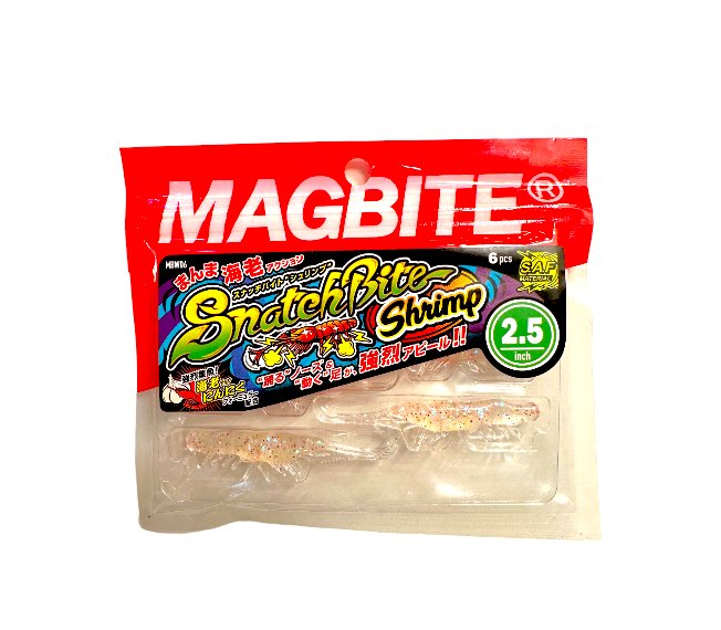 Productos Gamba Magbite Snatch Bite Shrimp 2.5 TOPESCA - Tienda de Pesca Online