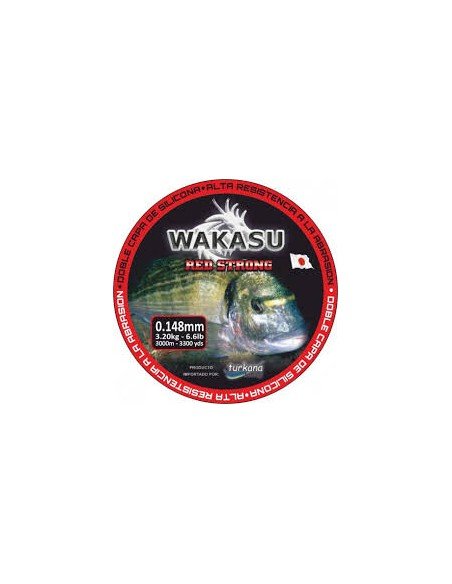 HILO WAKASU RED STRONG 300MT - TOPESCA - Tienda de Pesca Online