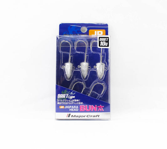 MAJOR CRAFT JIGPARA HEAD BUN DART TYPE 10GR - TOPESCA - Tienda de Pesca Online