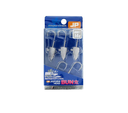 MAJOR CRAFT JIGPARA HEAD BUN DART TYPE 14GR - TOPESCA - Tienda de Pesca Online