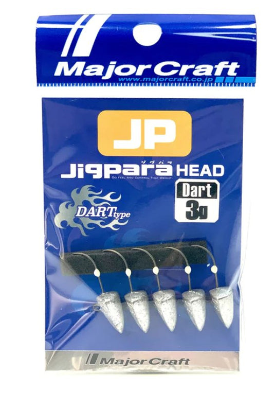 MAJOR CRAFT JIGPARA HEAD BUN DART TYPE 3GR - TOPESCA - Tienda de Pesca Online