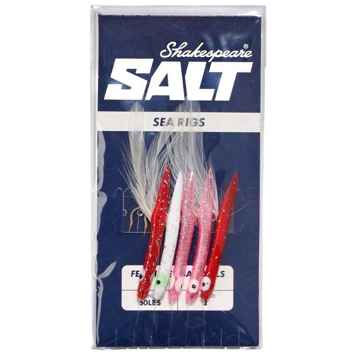 Plumas de Pesca Shakespeare Sea Rings Feathered Sandeels - TOPESCA - Tienda de Pesca Online