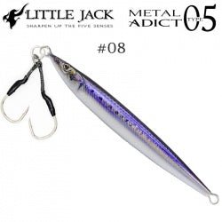 SEÑUELO LITTLE JACK METAL ADICT TYPE-05 30GR 88MM - TOPESCA - Tienda de Pesca Online