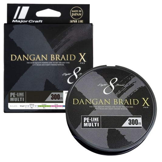 TRENZADO MAJOR CRAFT DANGAN BRAID X8 150M GREEN - TOPESCA - Tienda de Pesca Online