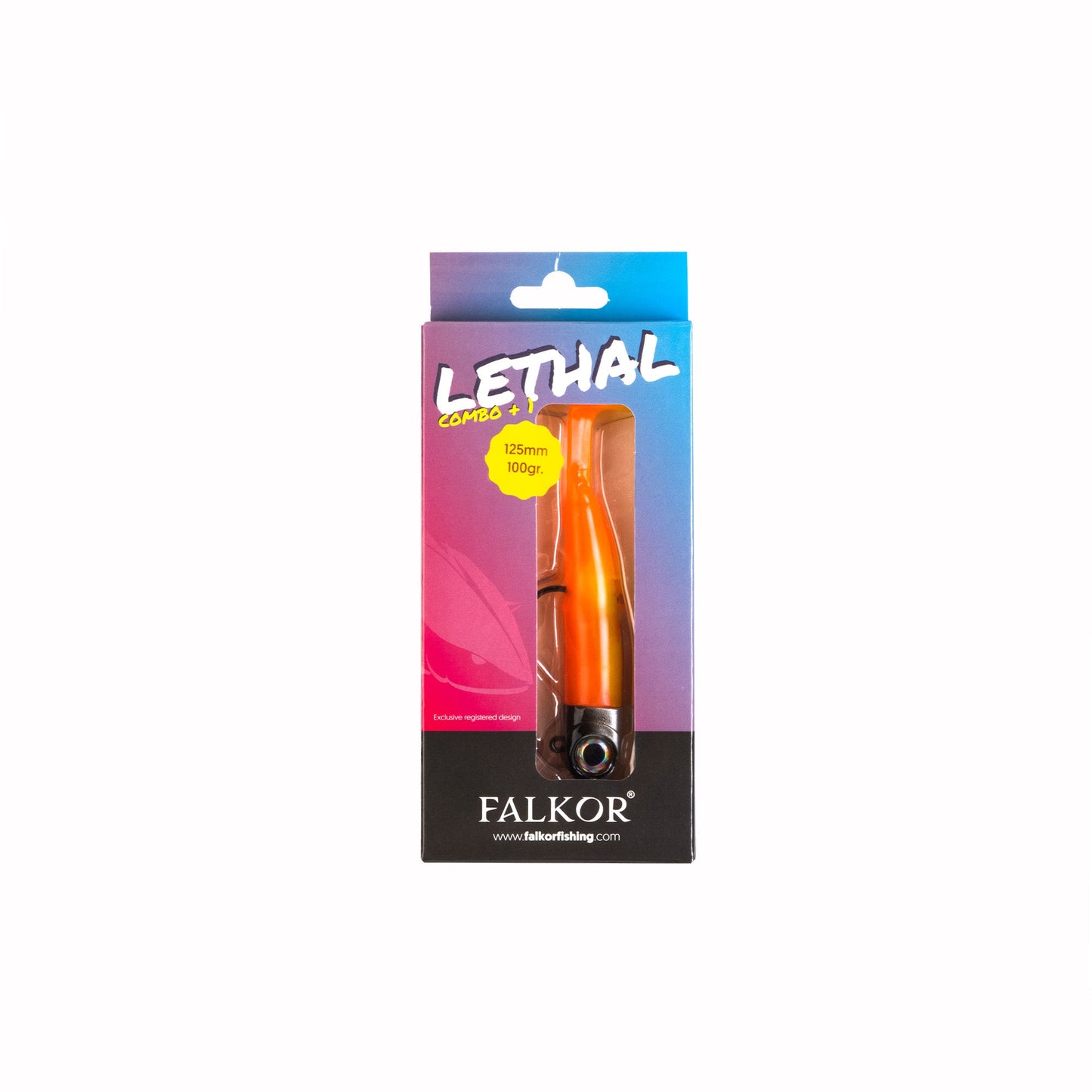 Vinilo FALKOR Lethal Combo + 1 NARANJA - TOPESCA - Tienda de Pesca Online