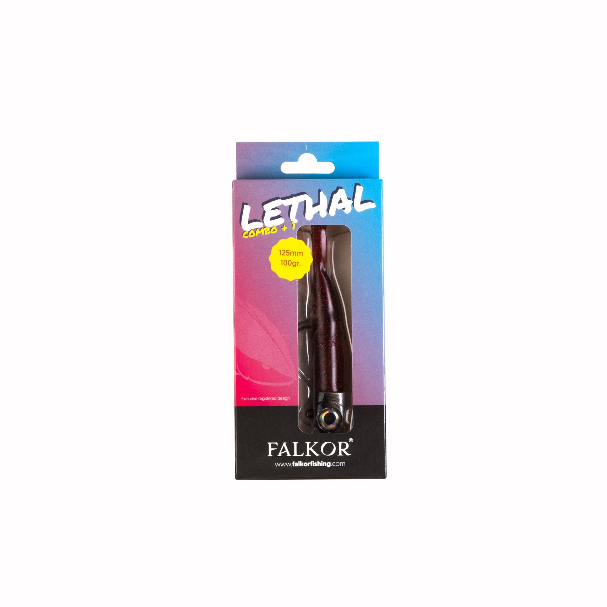 Vinilo FALKOR Lethal Combo + 1 ROJO - TOPESCA - Tienda de Pesca Online