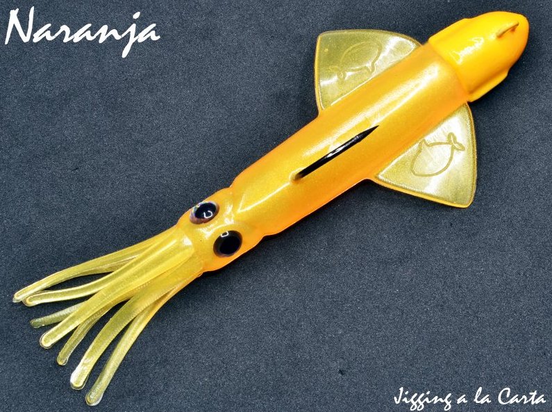 VINILO IKA JLC NARANJA + CUERPO - TOPESCA - Tienda de Pesca Online
